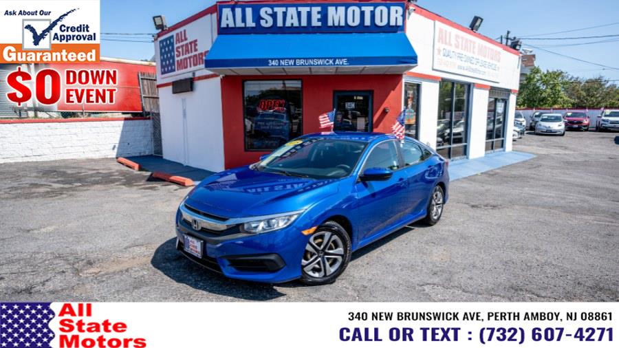 2018 Honda Civic Sedan LX CVT, available for sale in Perth Amboy, New Jersey | All State Motor Inc. Perth Amboy, New Jersey 2018 Honda Civic Sedan LX CVT, available for sale in Perth Amboy, New Jersey | All State Motor Inc. Perth Amboy, New Jersey