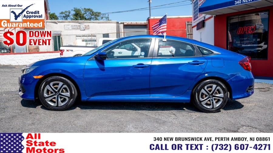 2018 Honda Civic Sedan LX CVT, available for sale in Perth Amboy, New Jersey | All State Motor Inc. Perth Amboy, New Jersey 2018 Honda Civic Sedan LX CVT, available for sale in Perth Amboy, New Jersey | All State Motor Inc. Perth Amboy, New Jersey