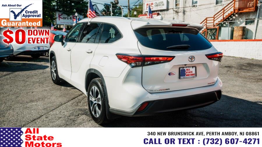 2021 Toyota Highlander XLE AWD (Natl), available for sale in Perth Amboy, New Jersey | All State Motor Inc. Perth Amboy, New Jersey 2021 Toyota Highlander XLE AWD (Natl), available for sale in Perth Amboy, New Jersey | All State Motor Inc. Perth Amboy, New Jersey