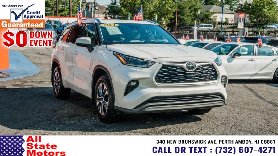 2021 Toyota Highlander XLE AWD (Natl), available for sale in Perth Amboy, New Jersey | All State Motor Inc. Perth Amboy, New Jersey 2021 Toyota Highlander XLE AWD (Natl), available for sale in Perth Amboy, New Jersey | All State Motor Inc. Perth Amboy, New Jersey