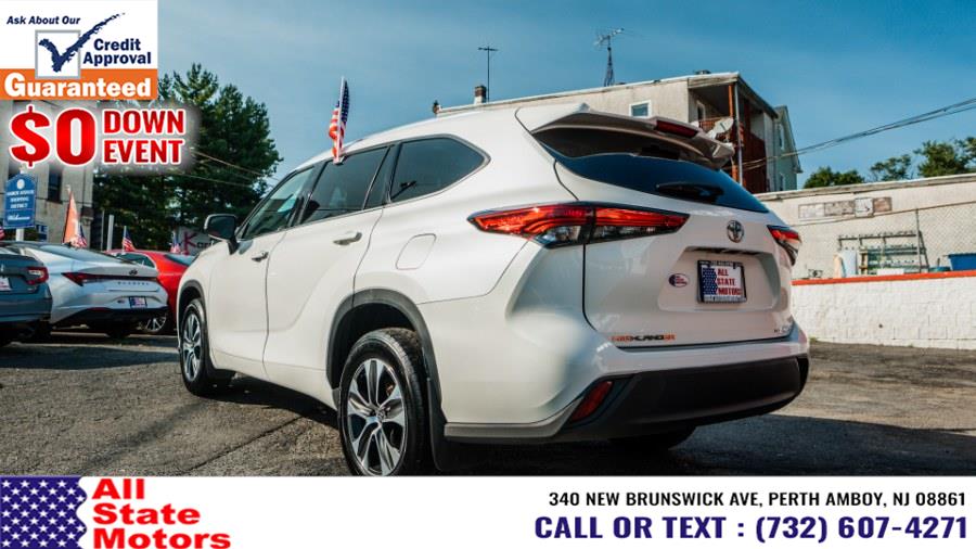2021 Toyota Highlander XLE AWD (Natl), available for sale in Perth Amboy, New Jersey | All State Motor Inc. Perth Amboy, New Jersey 2021 Toyota Highlander XLE AWD (Natl), available for sale in Perth Amboy, New Jersey | All State Motor Inc. Perth Amboy, New Jersey