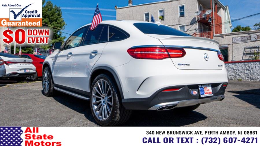 2018 Mercedes-Benz GLE AMG GLE 43 4MATIC Coupe, available for sale in Perth Amboy, New Jersey | All State Motor Inc. Perth Amboy, New Jersey 2018 Mercedes-Benz GLE AMG GLE 43 4MATIC Coupe, available for sale in Perth Amboy, New Jersey | All State Motor Inc. Perth Amboy, New Jersey