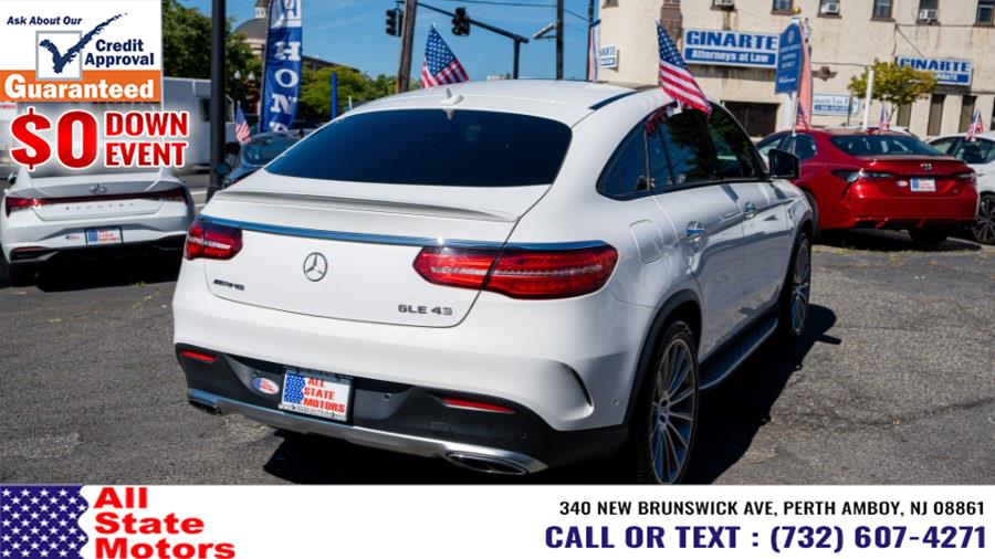 2018 Mercedes-Benz GLE AMG GLE 43 4MATIC Coupe, available for sale in Perth Amboy, New Jersey | All State Motor Inc. Perth Amboy, New Jersey 2018 Mercedes-Benz GLE AMG GLE 43 4MATIC Coupe, available for sale in Perth Amboy, New Jersey | All State Motor Inc. Perth Amboy, New Jersey