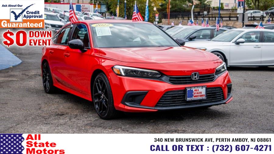 2022 Honda Civic Sedan Sport CVT, available for sale in Perth Amboy, New Jersey | All State Motor Inc. Perth Amboy, New Jersey 2022 Honda Civic Sedan Sport CVT, available for sale in Perth Amboy, New Jersey | All State Motor Inc. Perth Amboy, New Jersey