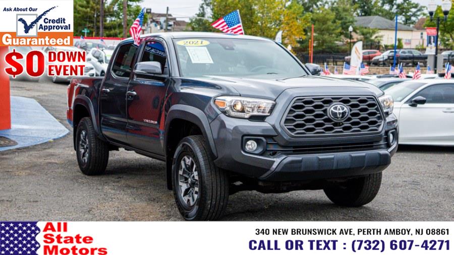 2021 Toyota Tacoma 4WD TRD Off Road Double Cab 5'' Bed V6 AT (Natl), available for sale in Perth Amboy, New Jersey | All State Motor Inc. Perth Amboy, New Jersey 2021 Toyota Tacoma 4WD TRD Off Road Double Cab 5'' Bed V6 AT (Natl), available for sale in Perth Amboy, New Jersey | All State Motor Inc. Perth Amboy, New Jersey