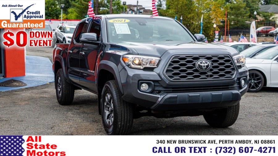 2021 Toyota Tacoma 4WD TRD Off Road Double Cab 5'' Bed V6 AT (Natl), available for sale in Perth Amboy, New Jersey | All State Motor Inc. Perth Amboy, New Jersey 2021 Toyota Tacoma 4WD TRD Off Road Double Cab 5'' Bed V6 AT (Natl), available for sale in Perth Amboy, New Jersey | All State Motor Inc. Perth Amboy, New Jersey