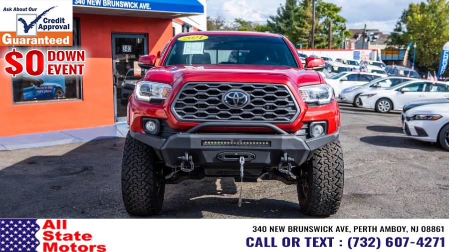 2021 Toyota Tacoma 4WD TRD Off Road Double Cab 6'' Bed V6 AT (Natl), available for sale in Perth Amboy, New Jersey | All State Motor Inc. Perth Amboy, New Jersey 2021 Toyota Tacoma 4WD TRD Off Road Double Cab 6'' Bed V6 AT (Natl), available for sale in Perth Amboy, New Jersey | All State Motor Inc. Perth Amboy, New Jersey