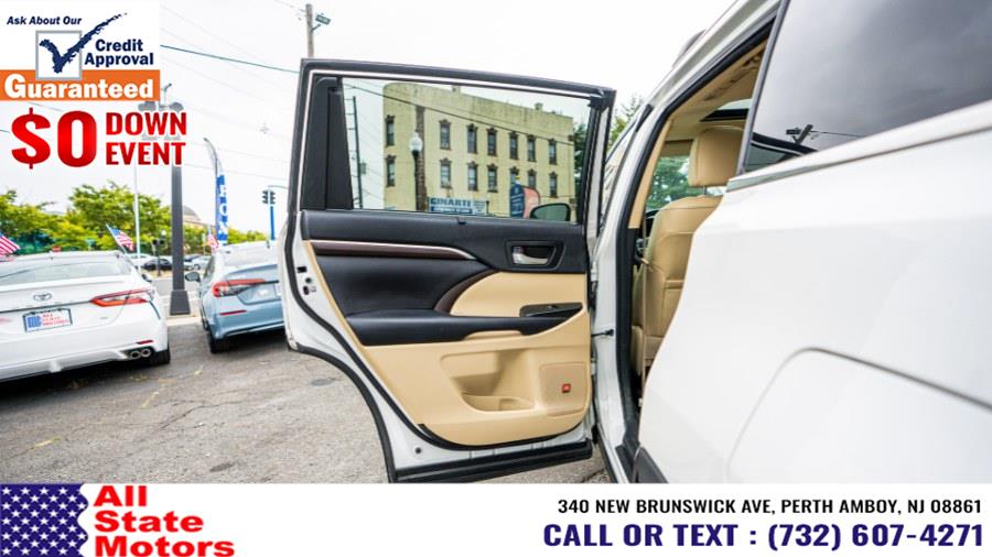 2016 Toyota Highlander AWD 4dr V6 Limited (Natl), available for sale in Perth Amboy, New Jersey | All State Motor Inc. Perth Amboy, New Jersey 2016 Toyota Highlander AWD 4dr V6 Limited (Natl), available for sale in Perth Amboy, New Jersey | All State Motor Inc. Perth Amboy, New Jersey