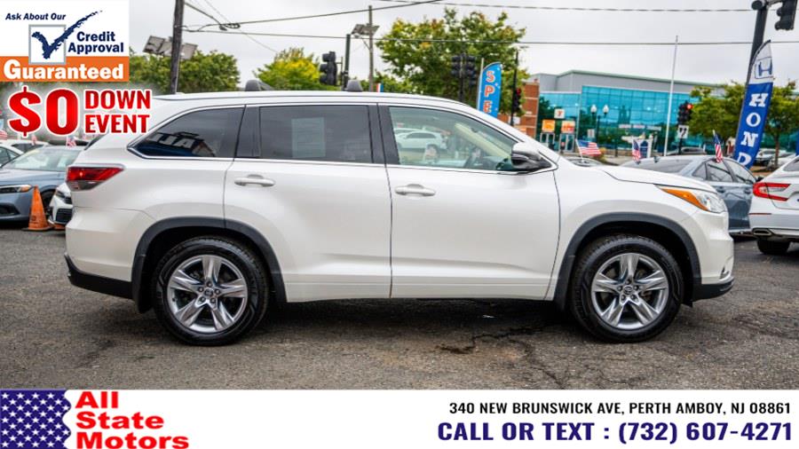 2016 Toyota Highlander AWD 4dr V6 Limited (Natl), available for sale in Perth Amboy, New Jersey | All State Motor Inc. Perth Amboy, New Jersey 2016 Toyota Highlander AWD 4dr V6 Limited (Natl), available for sale in Perth Amboy, New Jersey | All State Motor Inc. Perth Amboy, New Jersey