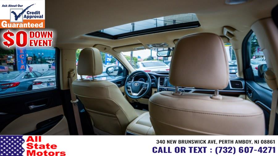 2016 Toyota Highlander AWD 4dr V6 Limited (Natl), available for sale in Perth Amboy, New Jersey | All State Motor Inc. Perth Amboy, New Jersey 2016 Toyota Highlander AWD 4dr V6 Limited (Natl), available for sale in Perth Amboy, New Jersey | All State Motor Inc. Perth Amboy, New Jersey