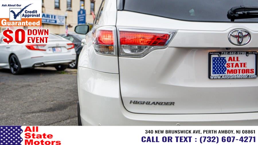 2016 Toyota Highlander AWD 4dr V6 Limited (Natl), available for sale in Perth Amboy, New Jersey | All State Motor Inc. Perth Amboy, New Jersey 2016 Toyota Highlander AWD 4dr V6 Limited (Natl), available for sale in Perth Amboy, New Jersey | All State Motor Inc. Perth Amboy, New Jersey