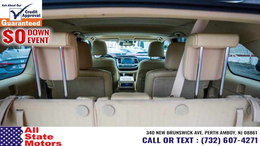 2016 Toyota Highlander AWD 4dr V6 Limited (Natl), available for sale in Perth Amboy, New Jersey | All State Motor Inc. Perth Amboy, New Jersey 2016 Toyota Highlander AWD 4dr V6 Limited (Natl), available for sale in Perth Amboy, New Jersey | All State Motor Inc. Perth Amboy, New Jersey