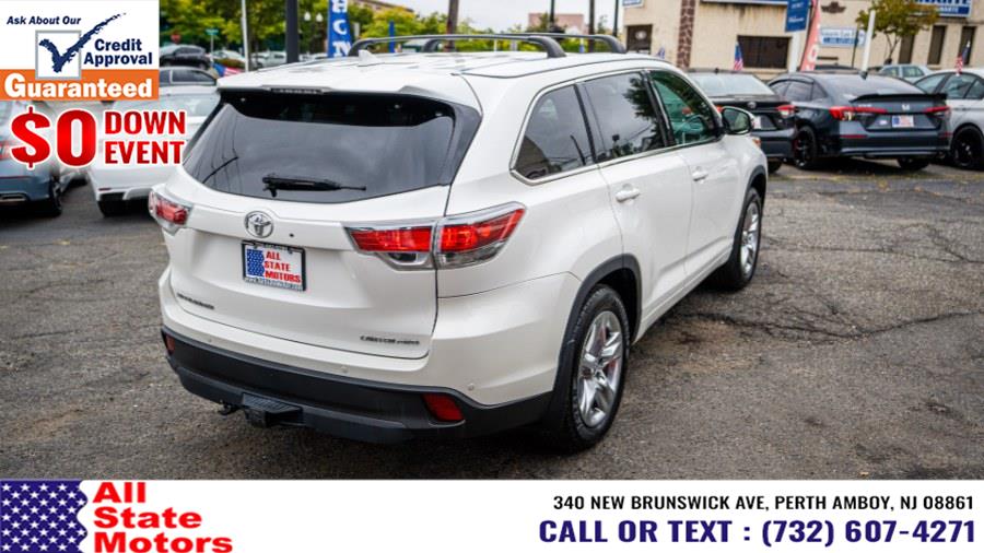 2016 Toyota Highlander AWD 4dr V6 Limited (Natl), available for sale in Perth Amboy, New Jersey | All State Motor Inc. Perth Amboy, New Jersey 2016 Toyota Highlander AWD 4dr V6 Limited (Natl), available for sale in Perth Amboy, New Jersey | All State Motor Inc. Perth Amboy, New Jersey