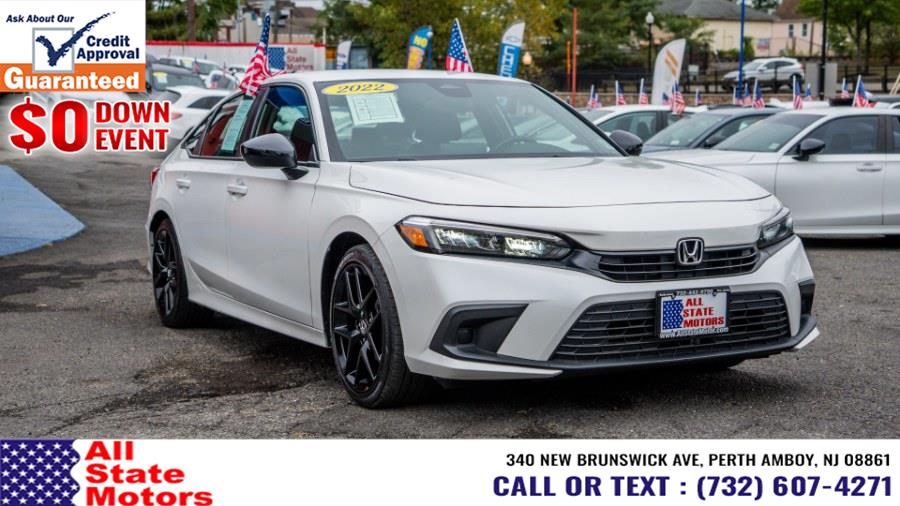 2022 Honda Civic Sedan Sport CVT, available for sale in Perth Amboy, New Jersey | All State Motor Inc. Perth Amboy, New Jersey 2022 Honda Civic Sedan Sport CVT, available for sale in Perth Amboy, New Jersey | All State Motor Inc. Perth Amboy, New Jersey