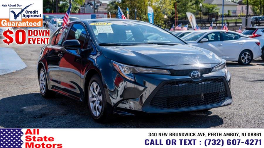 2021 Toyota Corolla LE CVT (Natl), available for sale in Perth Amboy, New Jersey | All State Motor Inc. Perth Amboy, New Jersey 2021 Toyota Corolla LE CVT (Natl), available for sale in Perth Amboy, New Jersey | All State Motor Inc. Perth Amboy, New Jersey