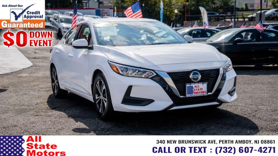 2021 Nissan Sentra SV CVT, available for sale in Perth Amboy, New Jersey | All State Motor Inc. Perth Amboy, New Jersey 2021 Nissan Sentra SV CVT, available for sale in Perth Amboy, New Jersey | All State Motor Inc. Perth Amboy, New Jersey