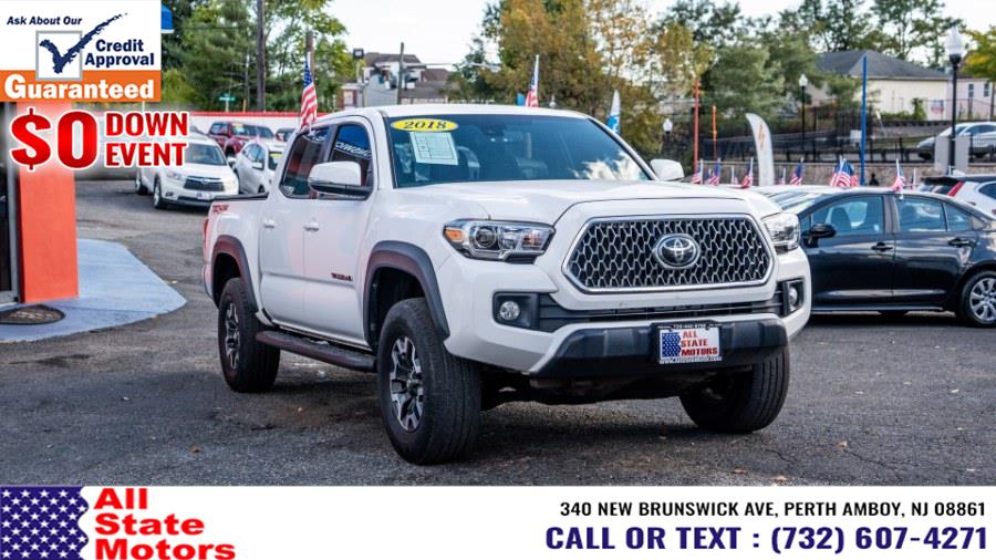 2018 Toyota Tacoma TRD Off Road Double Cab 5'' Bed V6 4x4 AT (Natl), available for sale in Perth Amboy, New Jersey | All State Motor Inc. Perth Amboy, New Jersey 2018 Toyota Tacoma TRD Off Road Double Cab 5'' Bed V6 4x4 AT (Natl), available for sale in Perth Amboy, New Jersey | All State Motor Inc. Perth Amboy, New Jersey