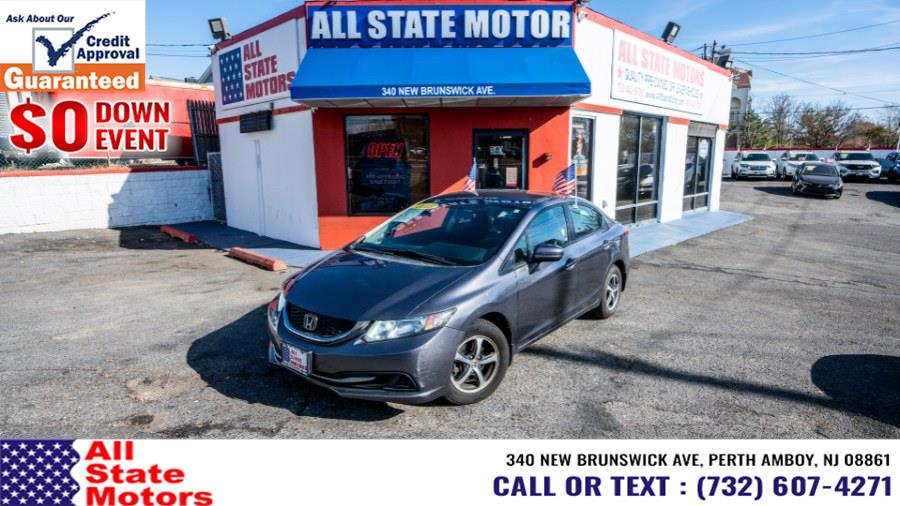 2015 Honda Civic Sedan 4dr CVT SE, available for sale in Perth Amboy, New Jersey | All State Motor Inc. Perth Amboy, New Jersey 2015 Honda Civic Sedan 4dr CVT SE, available for sale in Perth Amboy, New Jersey | All State Motor Inc. Perth Amboy, New Jersey