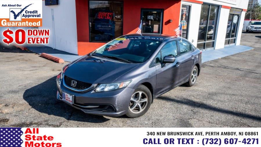 2015 Honda Civic Sedan 4dr CVT SE, available for sale in Perth Amboy, New Jersey | All State Motor Inc. Perth Amboy, New Jersey 2015 Honda Civic Sedan 4dr CVT SE, available for sale in Perth Amboy, New Jersey | All State Motor Inc. Perth Amboy, New Jersey