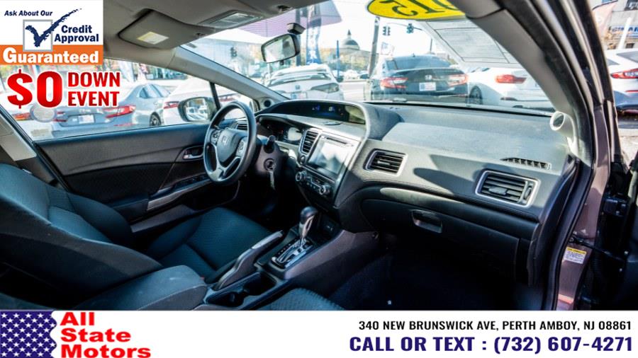 2015 Honda Civic Sedan 4dr CVT SE, available for sale in Perth Amboy, New Jersey | All State Motor Inc. Perth Amboy, New Jersey 2015 Honda Civic Sedan 4dr CVT SE, available for sale in Perth Amboy, New Jersey | All State Motor Inc. Perth Amboy, New Jersey
