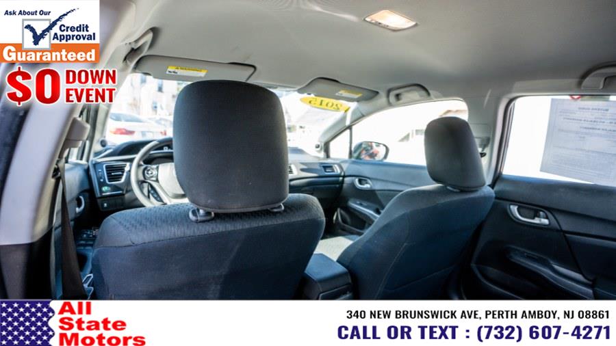 2015 Honda Civic Sedan 4dr CVT SE, available for sale in Perth Amboy, New Jersey | All State Motor Inc. Perth Amboy, New Jersey 2015 Honda Civic Sedan 4dr CVT SE, available for sale in Perth Amboy, New Jersey | All State Motor Inc. Perth Amboy, New Jersey