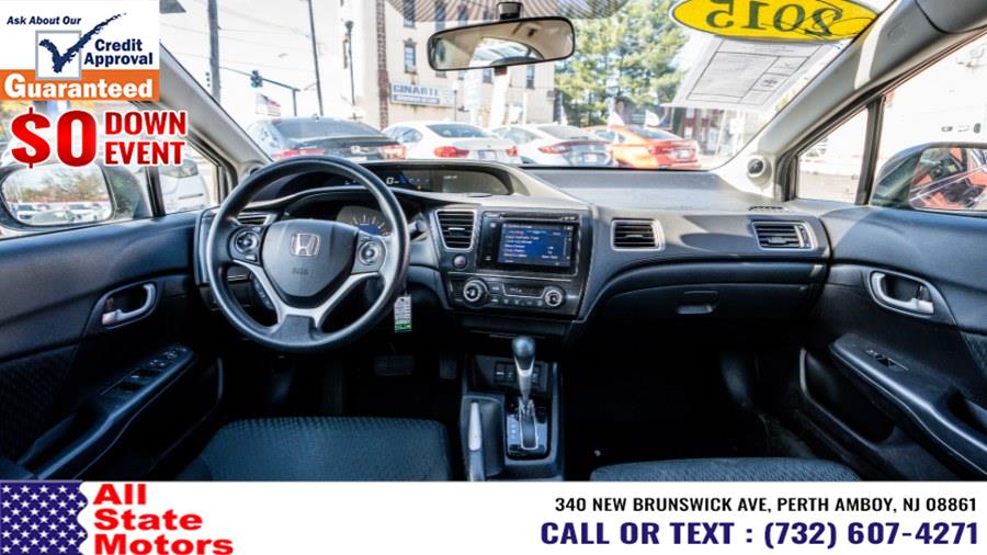 2015 Honda Civic Sedan 4dr CVT SE, available for sale in Perth Amboy, New Jersey | All State Motor Inc. Perth Amboy, New Jersey 2015 Honda Civic Sedan 4dr CVT SE, available for sale in Perth Amboy, New Jersey | All State Motor Inc. Perth Amboy, New Jersey