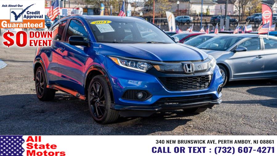 2021 Honda HR-V Sport AWD CVT, available for sale in Perth Amboy, New Jersey | All State Motor Inc. Perth Amboy, New Jersey 2021 Honda HR-V Sport AWD CVT, available for sale in Perth Amboy, New Jersey | All State Motor Inc. Perth Amboy, New Jersey