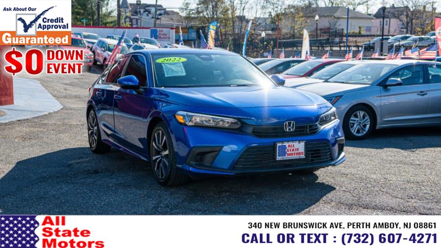 2022 Honda Civic Sedan EX CVT, available for sale in Perth Amboy, New Jersey | All State Motor Inc. Perth Amboy, New Jersey 2022 Honda Civic Sedan EX CVT, available for sale in Perth Amboy, New Jersey | All State Motor Inc. Perth Amboy, New Jersey