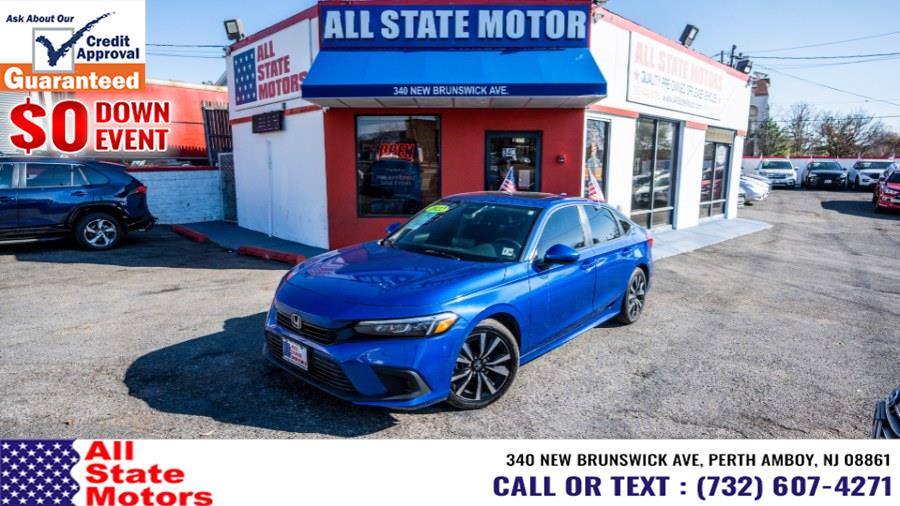 2022 Honda Civic Sedan EX CVT, available for sale in Perth Amboy, New Jersey | All State Motor Inc. Perth Amboy, New Jersey 2022 Honda Civic Sedan EX CVT, available for sale in Perth Amboy, New Jersey | All State Motor Inc. Perth Amboy, New Jersey