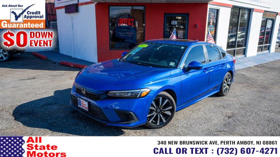 2022 Honda Civic Sedan EX CVT, available for sale in Perth Amboy, New Jersey | All State Motor Inc. Perth Amboy, New Jersey 2022 Honda Civic Sedan EX CVT, available for sale in Perth Amboy, New Jersey | All State Motor Inc. Perth Amboy, New Jersey