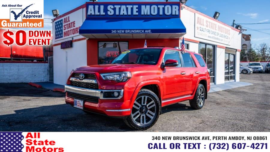 2016 Toyota 4Runner 4WD 4dr V6 Limited (Natl), available for sale in Perth Amboy, New Jersey | All State Motor Inc. Perth Amboy, New Jersey 2016 Toyota 4Runner 4WD 4dr V6 Limited (Natl), available for sale in Perth Amboy, New Jersey | All State Motor Inc. Perth Amboy, New Jersey