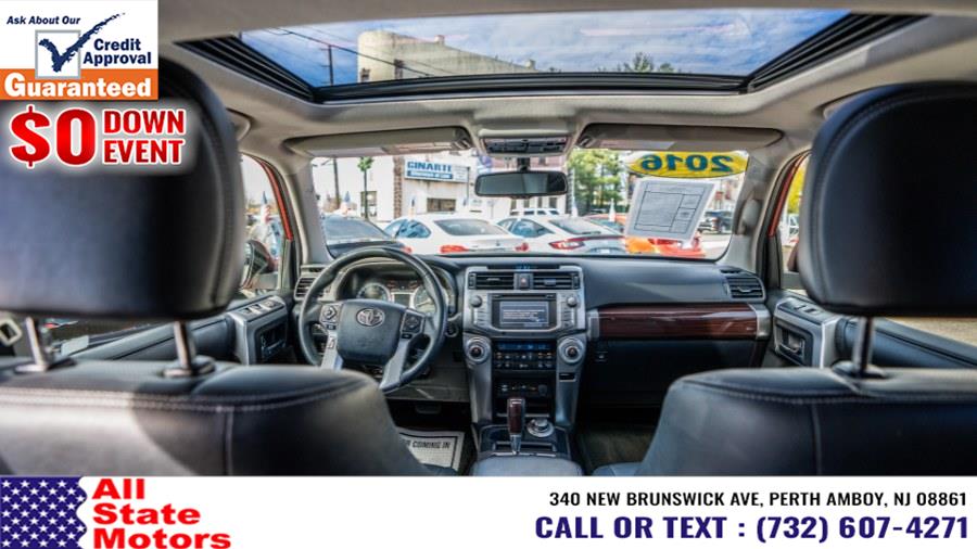 2016 Toyota 4Runner 4WD 4dr V6 Limited (Natl), available for sale in Perth Amboy, New Jersey | All State Motor Inc. Perth Amboy, New Jersey 2016 Toyota 4Runner 4WD 4dr V6 Limited (Natl), available for sale in Perth Amboy, New Jersey | All State Motor Inc. Perth Amboy, New Jersey