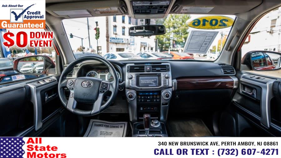 2016 Toyota 4Runner 4WD 4dr V6 Limited (Natl), available for sale in Perth Amboy, New Jersey | All State Motor Inc. Perth Amboy, New Jersey 2016 Toyota 4Runner 4WD 4dr V6 Limited (Natl), available for sale in Perth Amboy, New Jersey | All State Motor Inc. Perth Amboy, New Jersey