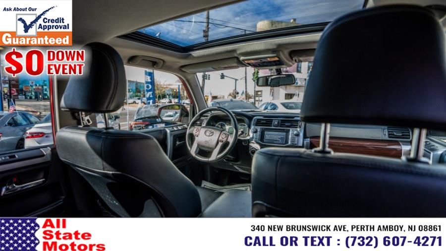 2016 Toyota 4Runner 4WD 4dr V6 Limited (Natl), available for sale in Perth Amboy, New Jersey | All State Motor Inc. Perth Amboy, New Jersey 2016 Toyota 4Runner 4WD 4dr V6 Limited (Natl), available for sale in Perth Amboy, New Jersey | All State Motor Inc. Perth Amboy, New Jersey