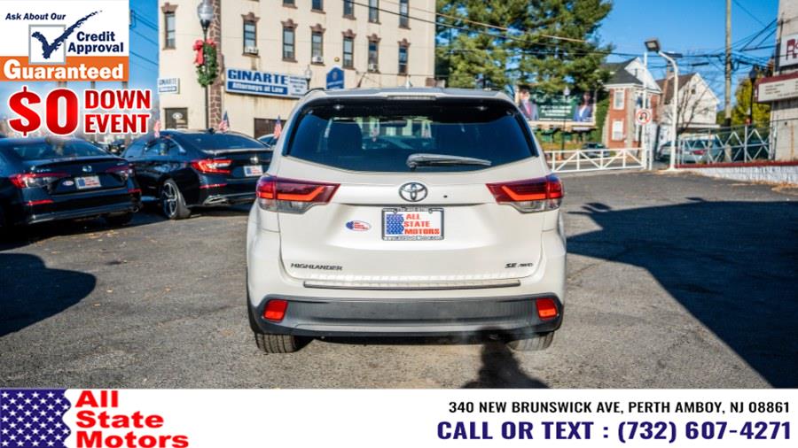 2019 Toyota Highlander SE V6 AWD (Natl), available for sale in Perth Amboy, New Jersey | All State Motor Inc. Perth Amboy, New Jersey 2019 Toyota Highlander SE V6 AWD (Natl), available for sale in Perth Amboy, New Jersey | All State Motor Inc. Perth Amboy, New Jersey