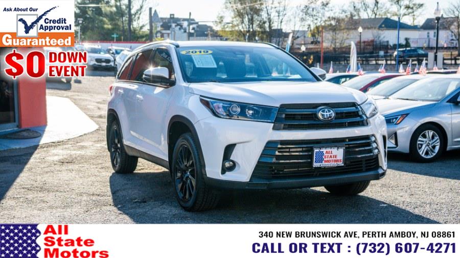 2019 Toyota Highlander SE V6 AWD (Natl), available for sale in Perth Amboy, New Jersey | All State Motor Inc. Perth Amboy, New Jersey 2019 Toyota Highlander SE V6 AWD (Natl), available for sale in Perth Amboy, New Jersey | All State Motor Inc. Perth Amboy, New Jersey