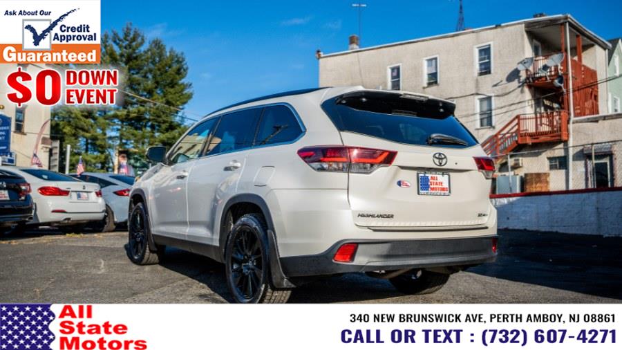 2019 Toyota Highlander SE V6 AWD (Natl), available for sale in Perth Amboy, New Jersey | All State Motor Inc. Perth Amboy, New Jersey 2019 Toyota Highlander SE V6 AWD (Natl), available for sale in Perth Amboy, New Jersey | All State Motor Inc. Perth Amboy, New Jersey