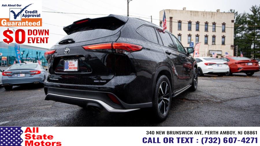 2021 Toyota Highlander XSE AWD (Natl), available for sale in Perth Amboy, New Jersey | All State Motor Inc. Perth Amboy, New Jersey 2021 Toyota Highlander XSE AWD (Natl), available for sale in Perth Amboy, New Jersey | All State Motor Inc. Perth Amboy, New Jersey