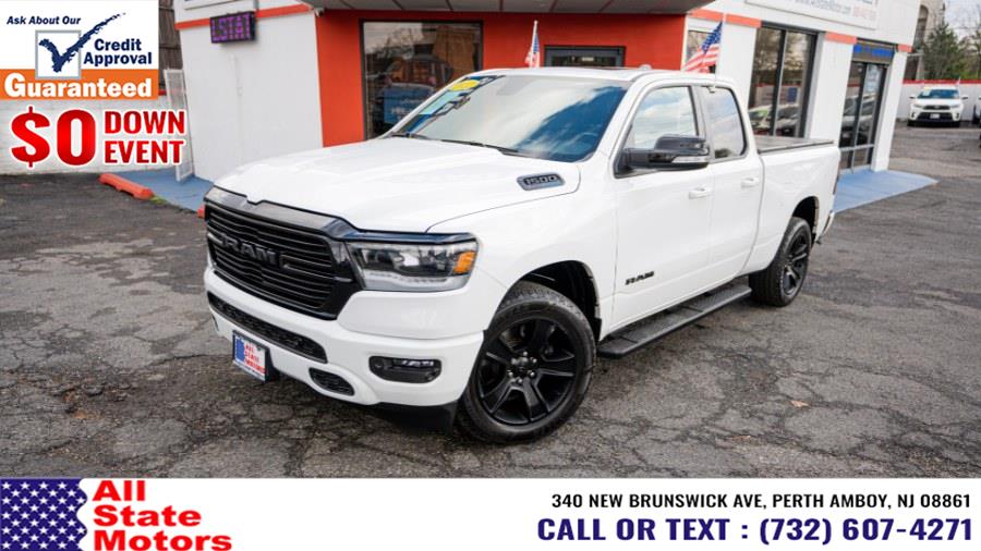 2021 Ram 1500 Big Horn 4x4 Quad Cab 6''4" Box, available for sale in Perth Amboy, New Jersey | All State Motor Inc. Perth Amboy, New Jersey 2021 Ram 1500 Big Horn 4x4 Quad Cab 6''4" Box, available for sale in Perth Amboy, New Jersey | All State Motor Inc. Perth Amboy, New Jersey