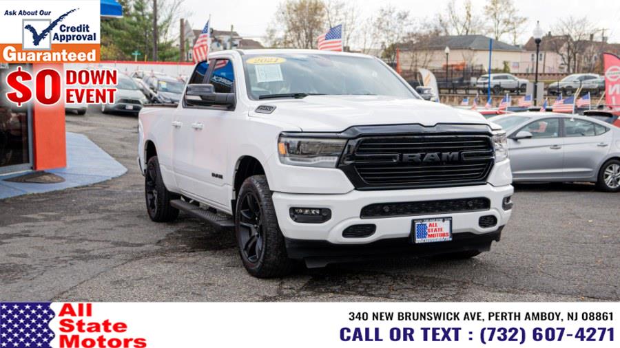 2021 Ram 1500 Big Horn 4x4 Quad Cab 6''4" Box, available for sale in Perth Amboy, New Jersey | All State Motor Inc. Perth Amboy, New Jersey 2021 Ram 1500 Big Horn 4x4 Quad Cab 6''4" Box, available for sale in Perth Amboy, New Jersey | All State Motor Inc. Perth Amboy, New Jersey