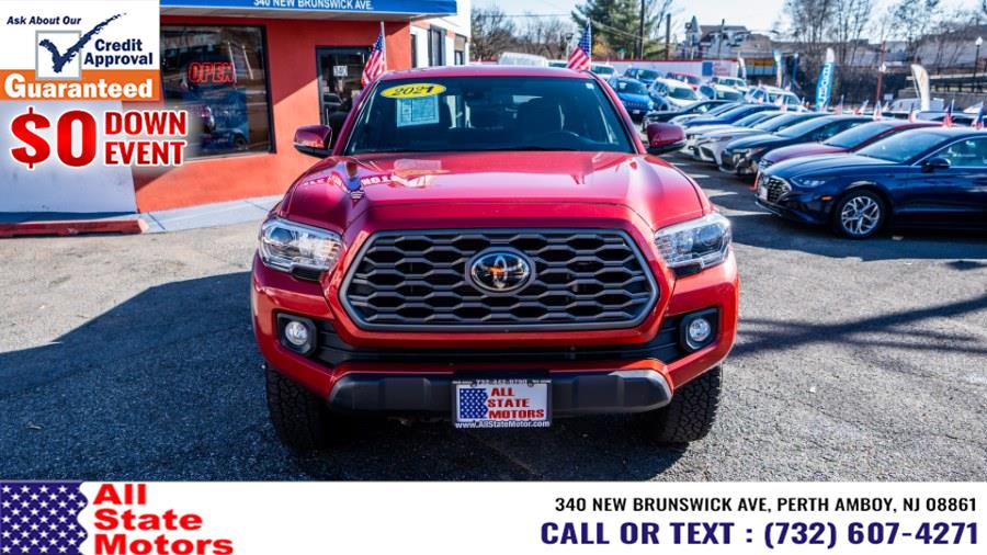 2021 Toyota Tacoma 4WD TRD Off Road Double Cab 5'' Bed V6 MT (Natl), available for sale in Perth Amboy, New Jersey | All State Motor Inc. Perth Amboy, New Jersey 2021 Toyota Tacoma 4WD TRD Off Road Double Cab 5'' Bed V6 MT (Natl), available for sale in Perth Amboy, New Jersey | All State Motor Inc. Perth Amboy, New Jersey