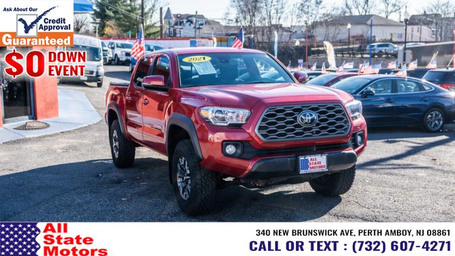 2021 Toyota Tacoma 4WD TRD Off Road Double Cab 5'' Bed V6 MT (Natl), available for sale in Perth Amboy, New Jersey | All State Motor Inc. Perth Amboy, New Jersey 2021 Toyota Tacoma 4WD TRD Off Road Double Cab 5'' Bed V6 MT (Natl), available for sale in Perth Amboy, New Jersey | All State Motor Inc. Perth Amboy, New Jersey
