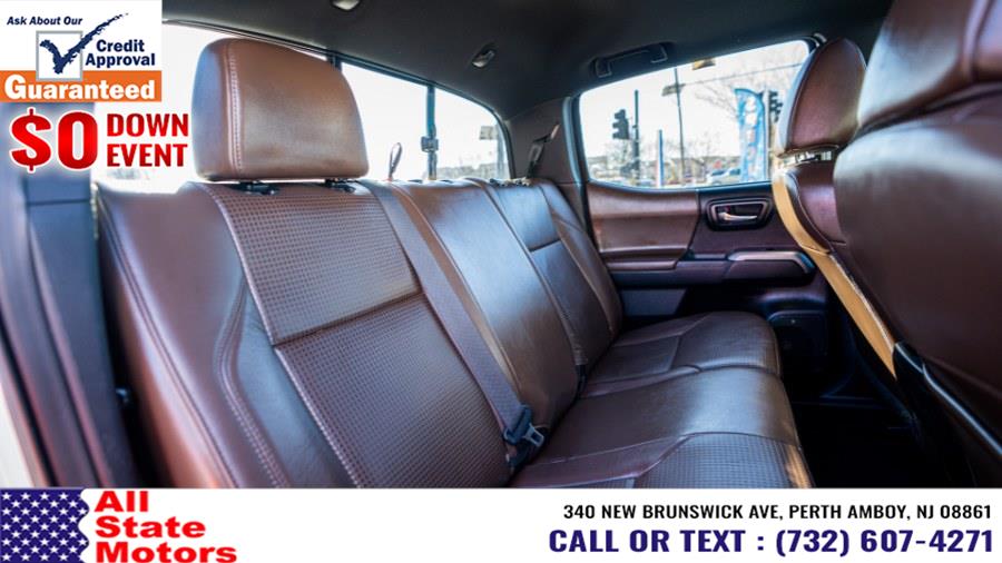 2016 Toyota Tacoma 4WD Double Cab V6 AT Limited (Natl), available for sale in Perth Amboy, New Jersey | All State Motor Inc. Perth Amboy, New Jersey 2016 Toyota Tacoma 4WD Double Cab V6 AT Limited (Natl), available for sale in Perth Amboy, New Jersey | All State Motor Inc. Perth Amboy, New Jersey