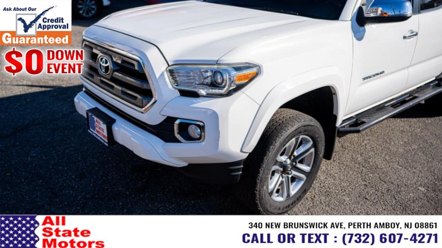 2016 Toyota Tacoma 4WD Double Cab V6 AT Limited (Natl), available for sale in Perth Amboy, New Jersey | All State Motor Inc. Perth Amboy, New Jersey 2016 Toyota Tacoma 4WD Double Cab V6 AT Limited (Natl), available for sale in Perth Amboy, New Jersey | All State Motor Inc. Perth Amboy, New Jersey