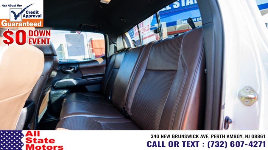 2016 Toyota Tacoma 4WD Double Cab V6 AT Limited (Natl), available for sale in Perth Amboy, New Jersey | All State Motor Inc. Perth Amboy, New Jersey 2016 Toyota Tacoma 4WD Double Cab V6 AT Limited (Natl), available for sale in Perth Amboy, New Jersey | All State Motor Inc. Perth Amboy, New Jersey