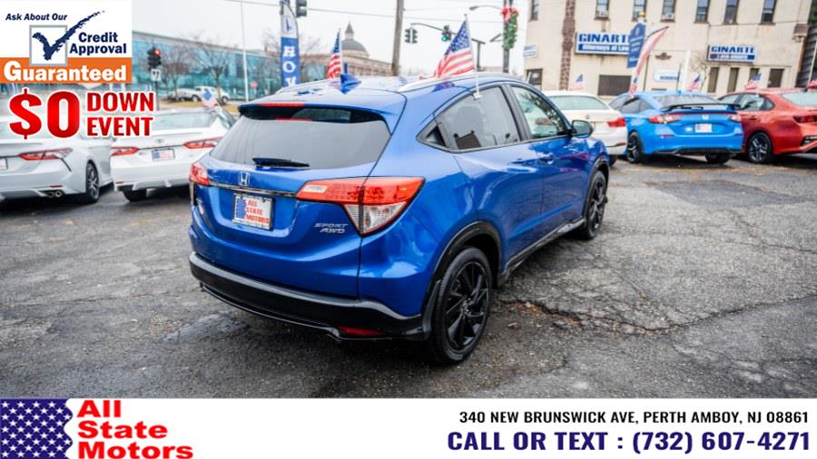 2022 Honda HR-V Sport AWD CVT, available for sale in Perth Amboy, New Jersey | All State Motor Inc. Perth Amboy, New Jersey 2022 Honda HR-V Sport AWD CVT, available for sale in Perth Amboy, New Jersey | All State Motor Inc. Perth Amboy, New Jersey