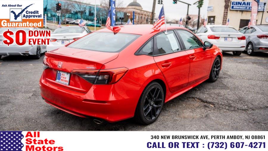 2022 Honda Civic Sedan Sport CVT, available for sale in Perth Amboy, New Jersey | All State Motor Inc. Perth Amboy, New Jersey 2022 Honda Civic Sedan Sport CVT, available for sale in Perth Amboy, New Jersey | All State Motor Inc. Perth Amboy, New Jersey