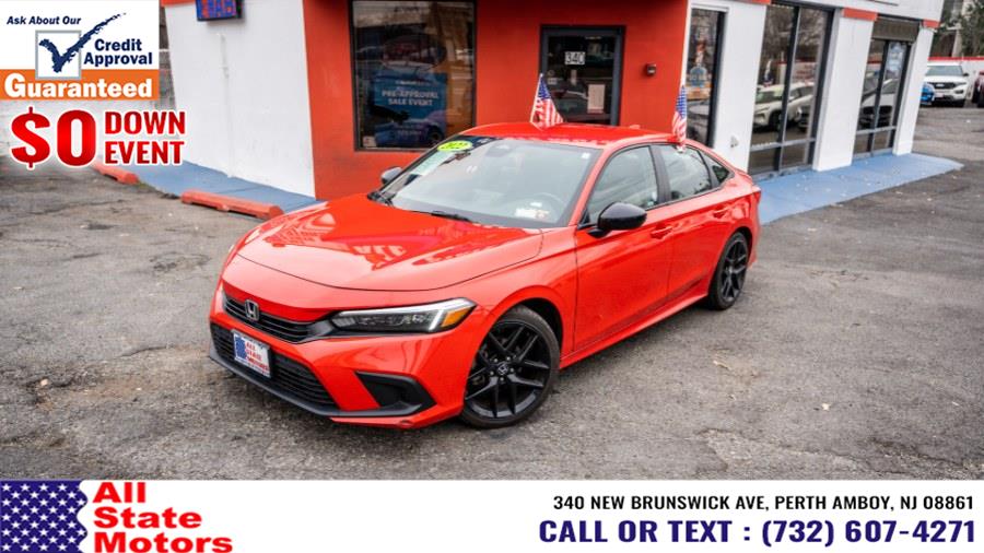 2022 Honda Civic Sedan Sport CVT, available for sale in Perth Amboy, New Jersey | All State Motor Inc. Perth Amboy, New Jersey 2022 Honda Civic Sedan Sport CVT, available for sale in Perth Amboy, New Jersey | All State Motor Inc. Perth Amboy, New Jersey