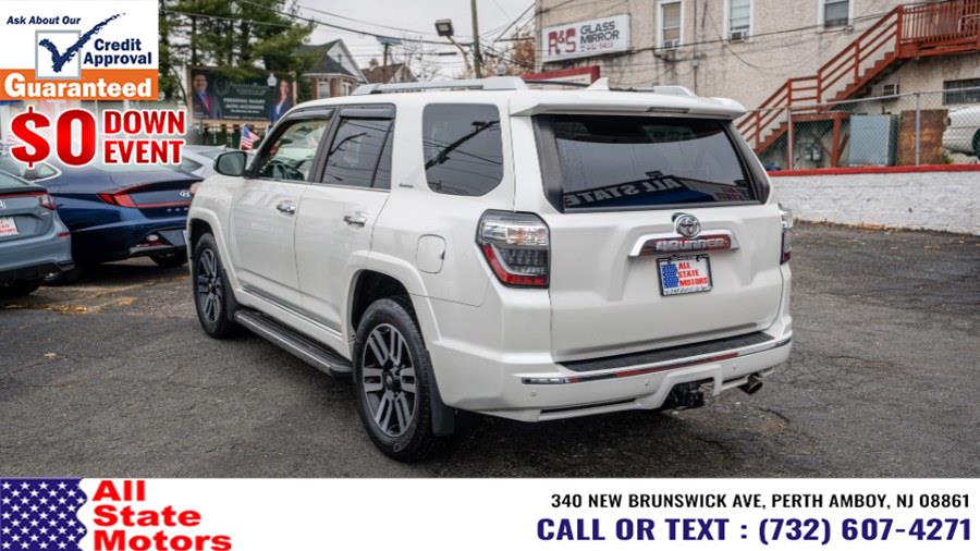 2017 Toyota 4Runner Limited 4WD (Natl), available for sale in Perth Amboy, New Jersey | All State Motor Inc. Perth Amboy, New Jersey 2017 Toyota 4Runner Limited 4WD (Natl), available for sale in Perth Amboy, New Jersey | All State Motor Inc. Perth Amboy, New Jersey