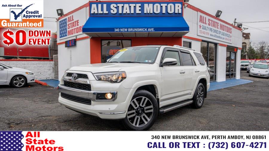 2017 Toyota 4Runner Limited 4WD (Natl), available for sale in Perth Amboy, New Jersey | All State Motor Inc. Perth Amboy, New Jersey 2017 Toyota 4Runner Limited 4WD (Natl), available for sale in Perth Amboy, New Jersey | All State Motor Inc. Perth Amboy, New Jersey